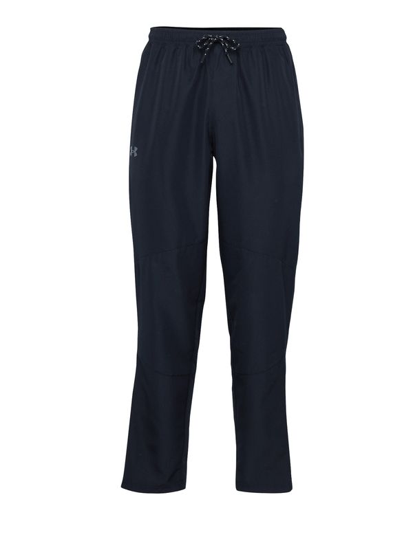 UNDER ARMOUR UNDER ARMOUR Спортен панталон 'Legacy Windbreaker'  опушено синьо / черно