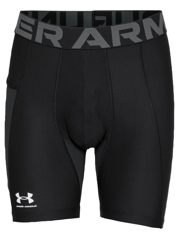 UNDER ARMOUR UNDER ARMOUR Спортен панталон  сиво / черно / бяло