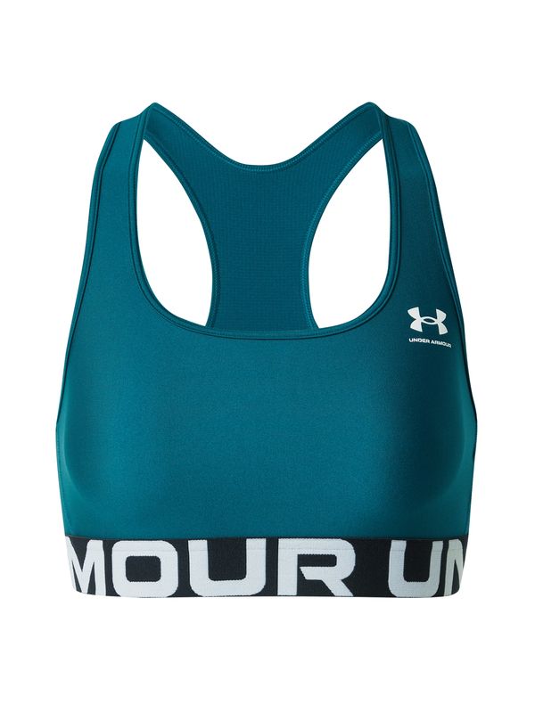 UNDER ARMOUR UNDER ARMOUR Спортен сутиен 'Authentics'  петрол / черно / бяло