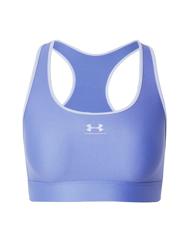 UNDER ARMOUR UNDER ARMOUR Спортен сутиен 'Authentics'  сиво / виолетов
