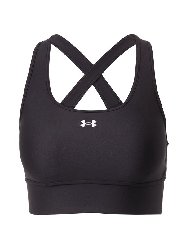 UNDER ARMOUR UNDER ARMOUR Спортен сутиен  черно / бяло