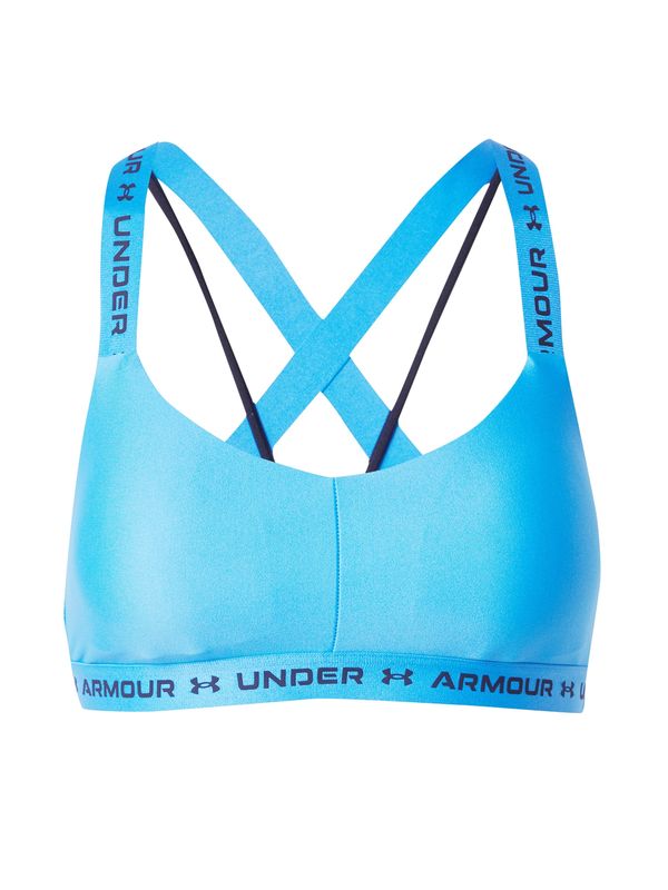 UNDER ARMOUR UNDER ARMOUR Спортен сутиен  лазурно синьо / черно