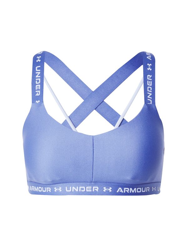 UNDER ARMOUR UNDER ARMOUR Спортен сутиен  светлосиньо / виолетов