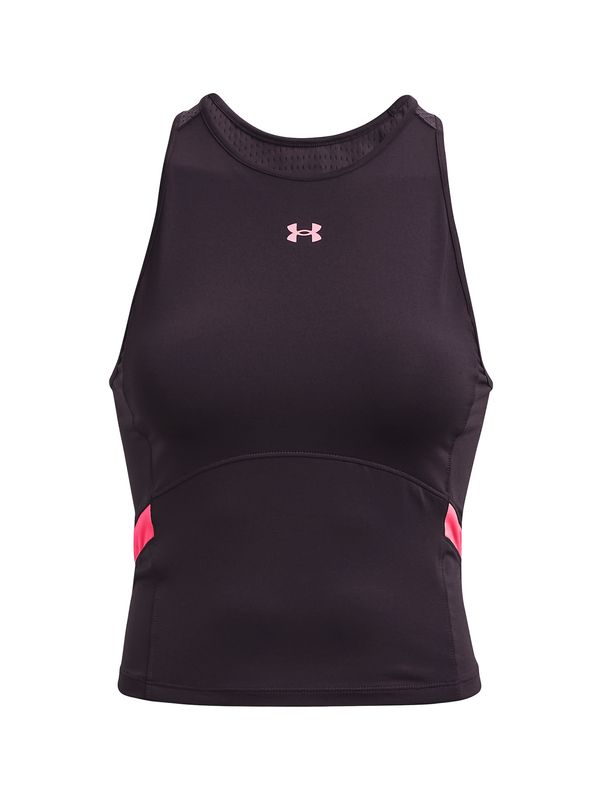 UNDER ARMOUR UNDER ARMOUR Спортен топ  тъмнолилаво / розово
