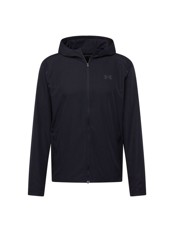 UNDER ARMOUR UNDER ARMOUR Спортно яке  сиво / черно