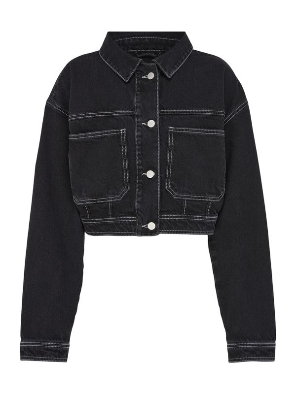 UNFOLLOWED x ABOUT YOU UNFOLLOWED x ABOUT YOU Преходно яке 'OFF BEAT '  черно