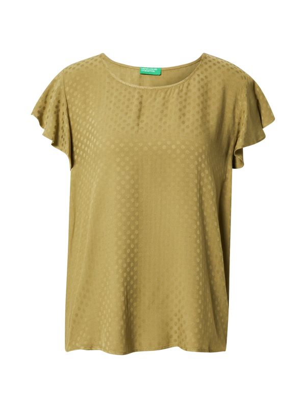 UNITED COLORS OF BENETTON UNITED COLORS OF BENETTON Блуза  каки / тъмнозелено