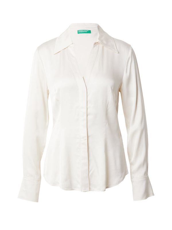 UNITED COLORS OF BENETTON UNITED COLORS OF BENETTON Блуза  кремаво