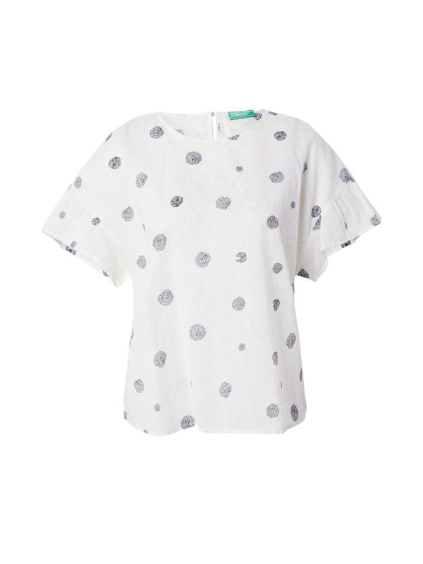 UNITED COLORS OF BENETTON UNITED COLORS OF BENETTON Блуза  светлобежово / черно / бяло