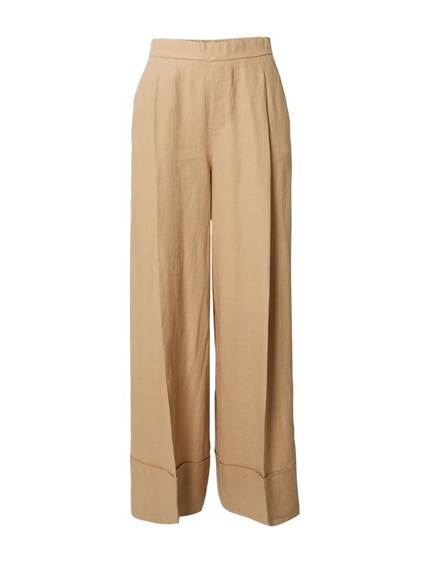 UNITED COLORS OF BENETTON UNITED COLORS OF BENETTON Панталон с ръб  камел