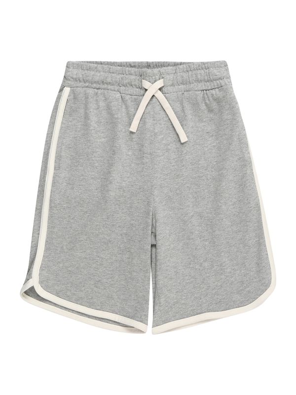 UNITED COLORS OF BENETTON UNITED COLORS OF BENETTON Панталон  сив меланж / бяло