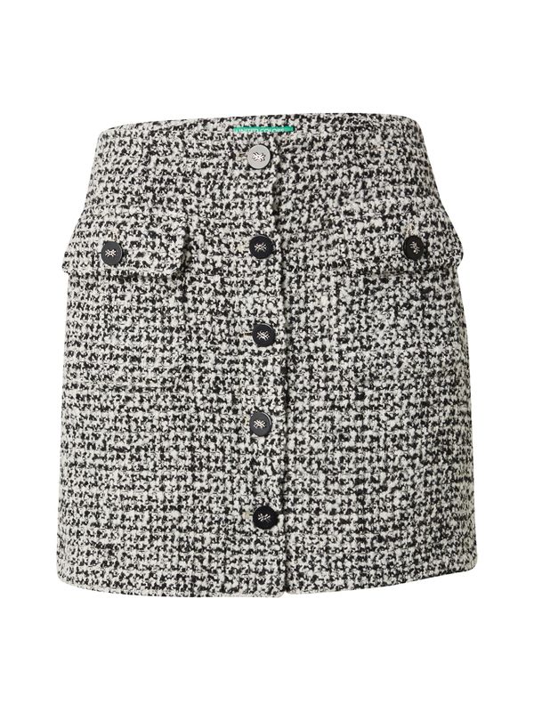 UNITED COLORS OF BENETTON UNITED COLORS OF BENETTON Пола  черно / бяло