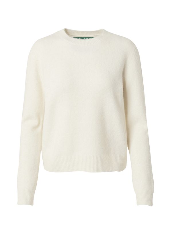 UNITED COLORS OF BENETTON UNITED COLORS OF BENETTON Пуловер  кремаво