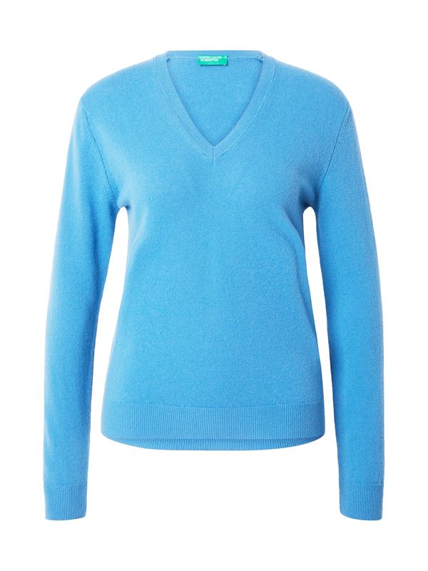 UNITED COLORS OF BENETTON UNITED COLORS OF BENETTON Пуловер  лазурно синьо