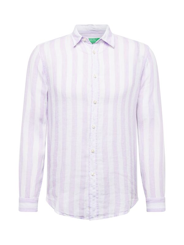 UNITED COLORS OF BENETTON UNITED COLORS OF BENETTON Риза  светлолилаво / бяло