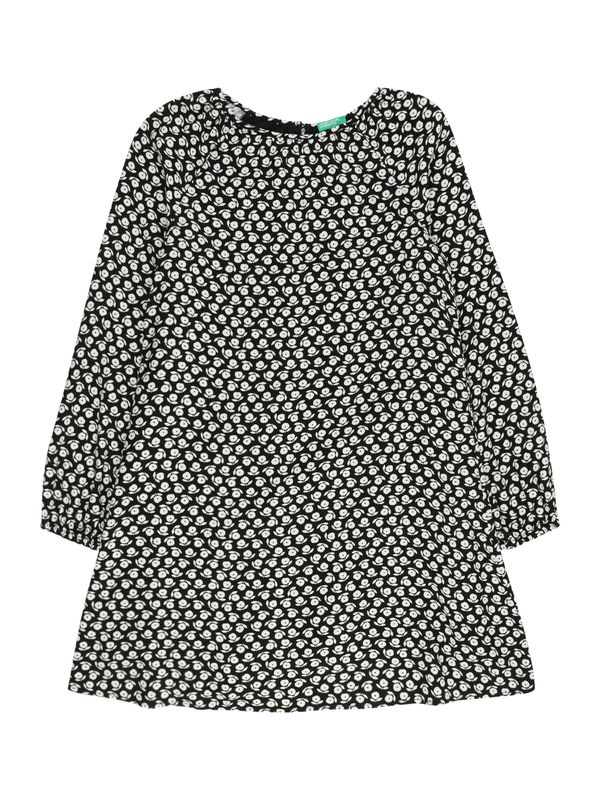 UNITED COLORS OF BENETTON UNITED COLORS OF BENETTON Рокля  черно / бяло