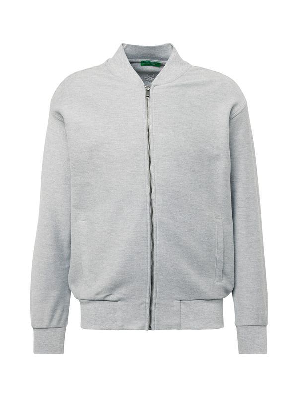 UNITED COLORS OF BENETTON UNITED COLORS OF BENETTON Суичъри с качулка  сив меланж