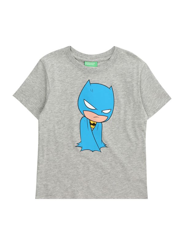 UNITED COLORS OF BENETTON UNITED COLORS OF BENETTON Тениска  бежово / небесносиньо / сиво / бяло