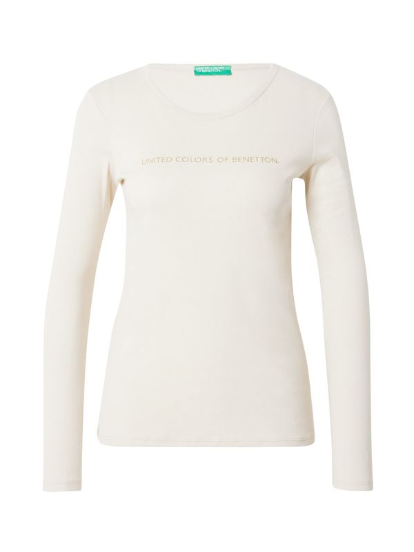 UNITED COLORS OF BENETTON UNITED COLORS OF BENETTON Тениска  бежово / светлобежово