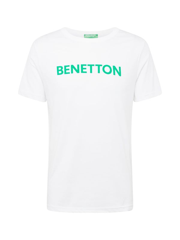 UNITED COLORS OF BENETTON UNITED COLORS OF BENETTON Тениска  лайм / бяло