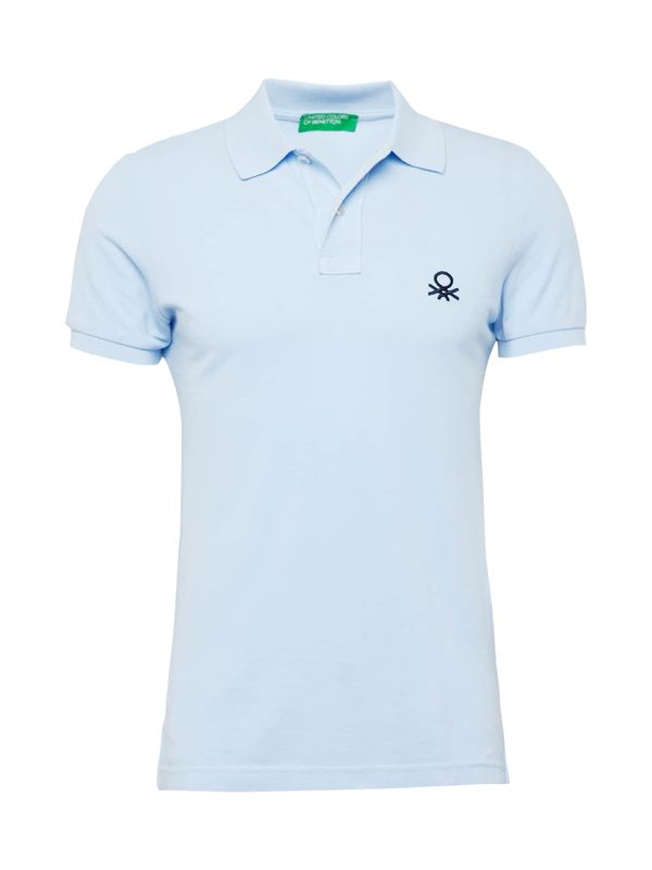 UNITED COLORS OF BENETTON UNITED COLORS OF BENETTON Тениска  нейви синьо / светлосиньо