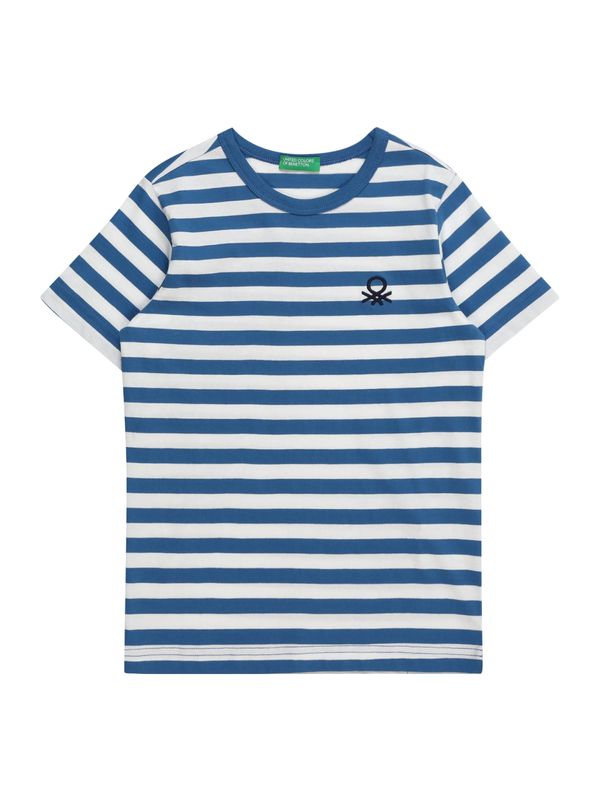 UNITED COLORS OF BENETTON UNITED COLORS OF BENETTON Тениска  синьо / морскосиньо / бяло