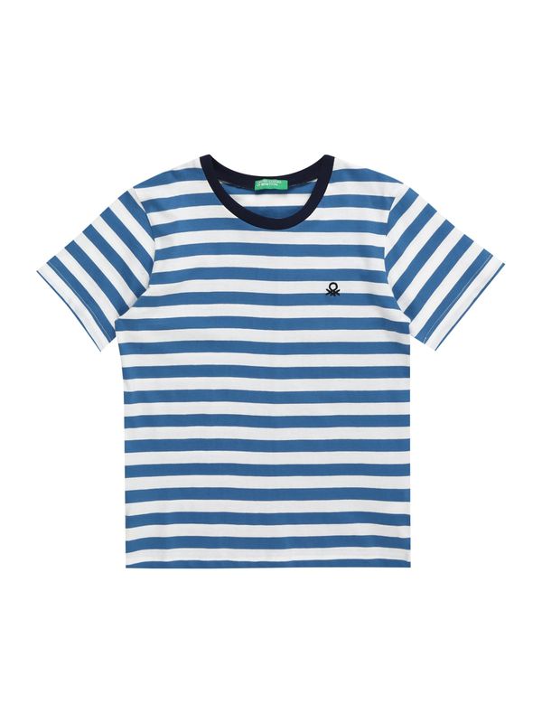 UNITED COLORS OF BENETTON UNITED COLORS OF BENETTON Тениска  синьо / нейви синьо / бяло