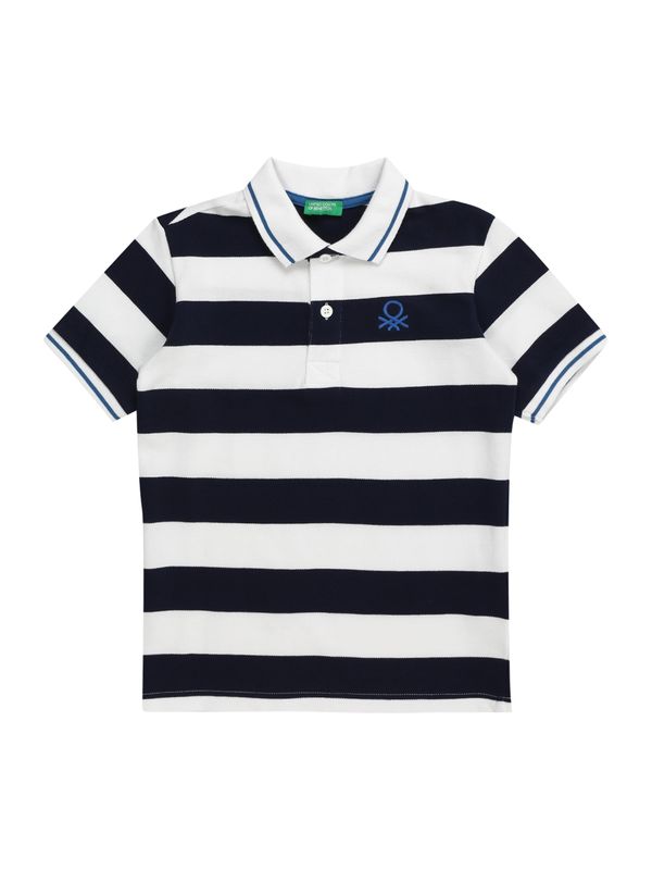 UNITED COLORS OF BENETTON UNITED COLORS OF BENETTON Тениска  синьо / нощно синьо / бяло