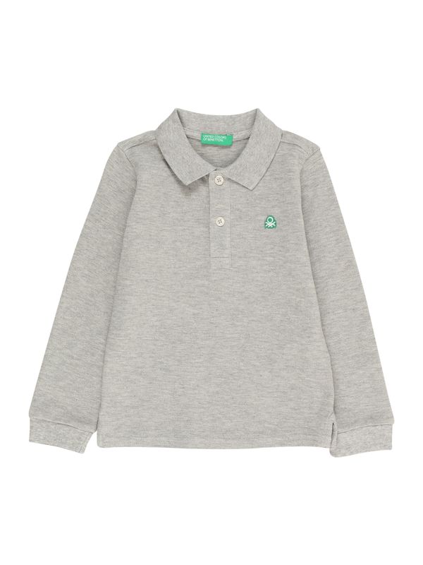 UNITED COLORS OF BENETTON UNITED COLORS OF BENETTON Тениска  сиво / зелено / бяло