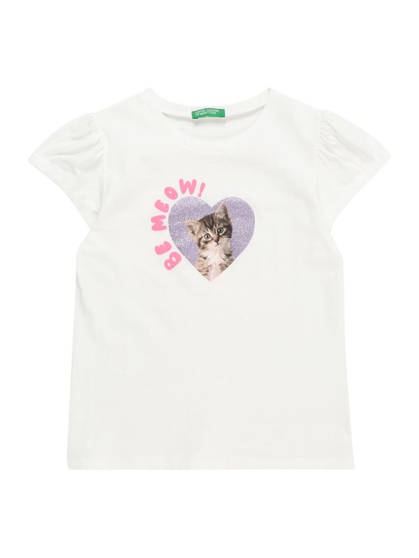 UNITED COLORS OF BENETTON UNITED COLORS OF BENETTON Тениска  светлосиньо / светлолилаво / бледорозово / бяло