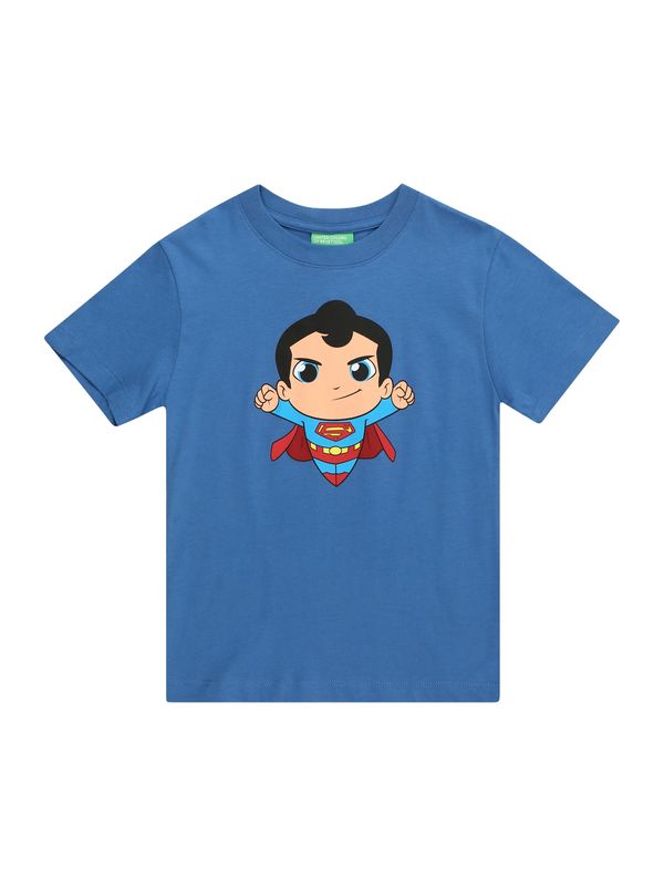 UNITED COLORS OF BENETTON UNITED COLORS OF BENETTON Тениска  светлосиньо / тъмносиньо / червено / черно