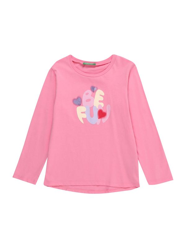 UNITED COLORS OF BENETTON UNITED COLORS OF BENETTON Тениска  светлосиньо / жълто / розе / червено