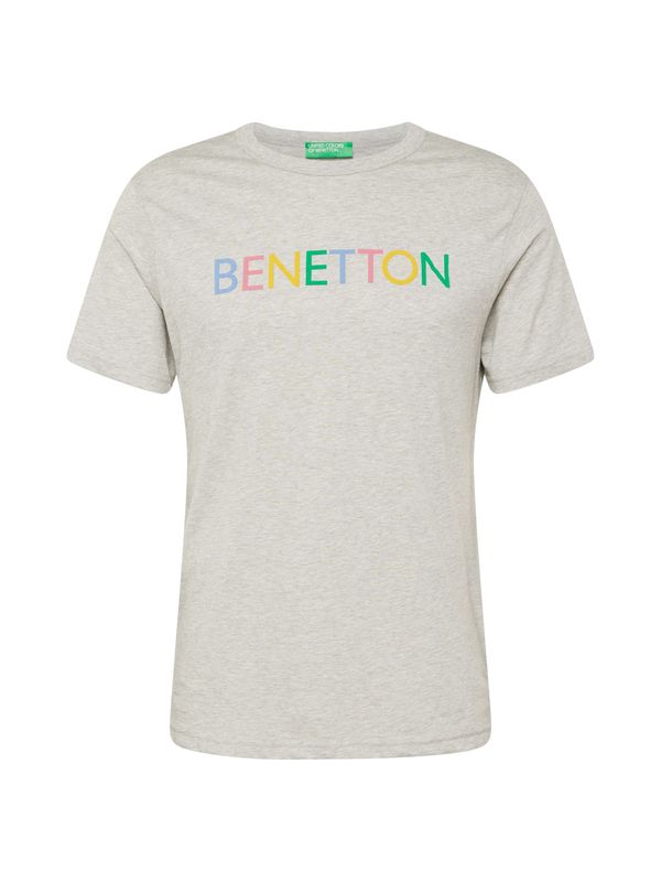 UNITED COLORS OF BENETTON UNITED COLORS OF BENETTON Тениска  светлосиньо / жълто / сиво / зелено