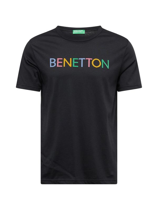 UNITED COLORS OF BENETTON UNITED COLORS OF BENETTON Тениска  светлосиньо / жълто / зелено / черно