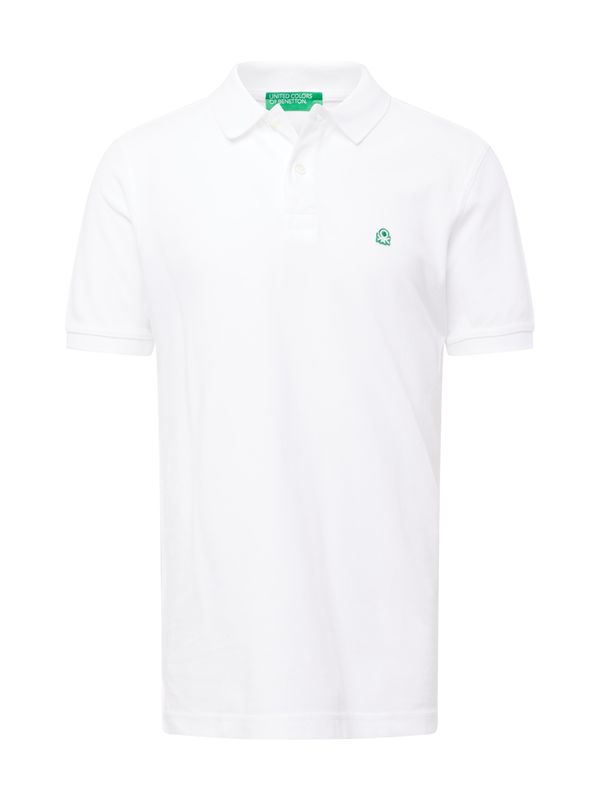 UNITED COLORS OF BENETTON UNITED COLORS OF BENETTON Тениска  тревнозелено / бяло