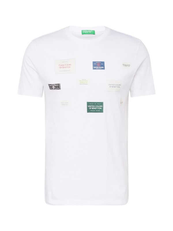 UNITED COLORS OF BENETTON UNITED COLORS OF BENETTON Тениска  тъмносиньо / тъмнозелено / червено / бяло