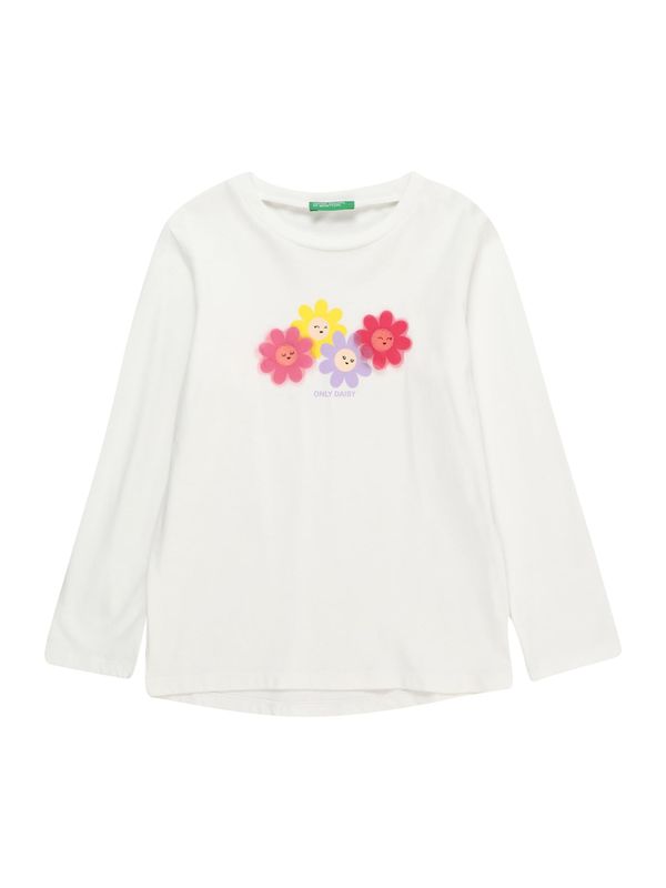 UNITED COLORS OF BENETTON UNITED COLORS OF BENETTON Тениска  жълто / лавандула / червено / бяло