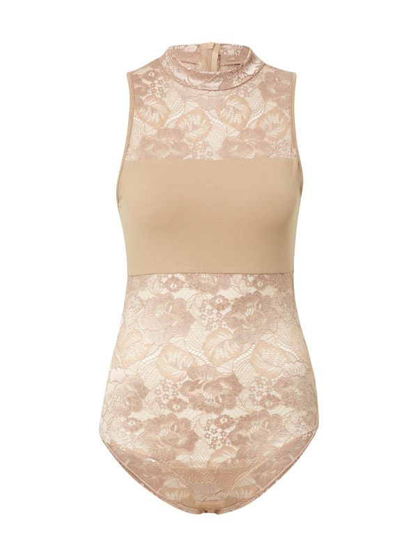 Urban Classics Urban Classics Блуза боди  бежово