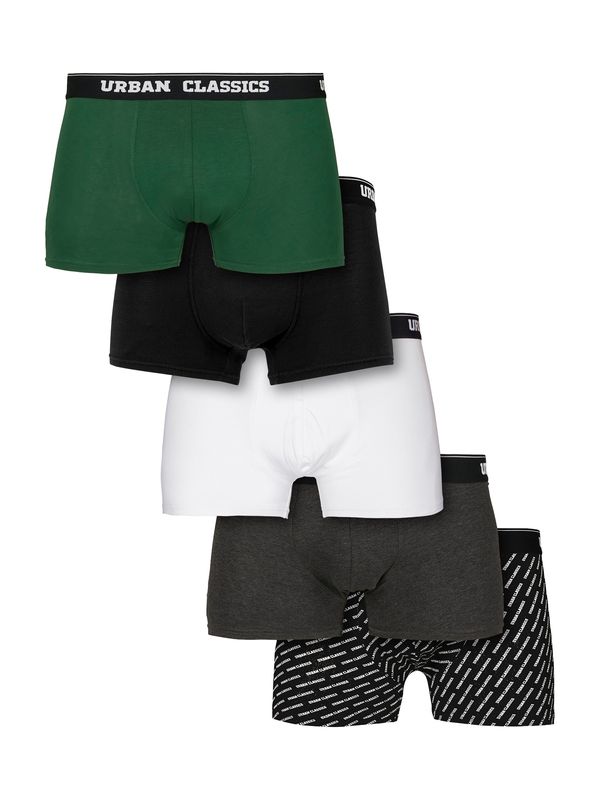 Urban Classics Urban Classics Боксерки  антрацитно черно / тъмнозелено / черно / бяло