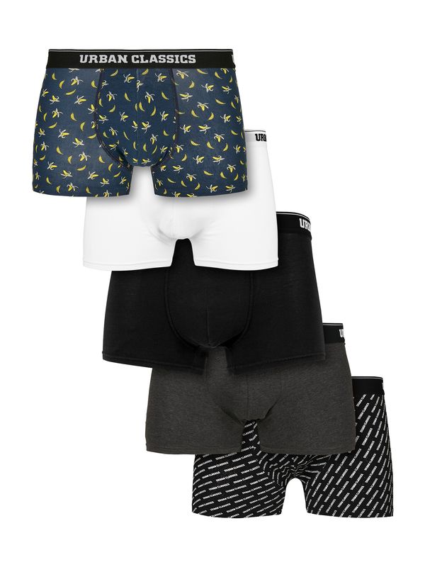 Urban Classics Urban Classics Боксерки  кобалтово синьо / светложълто / антрацитно черно / черно / бяло