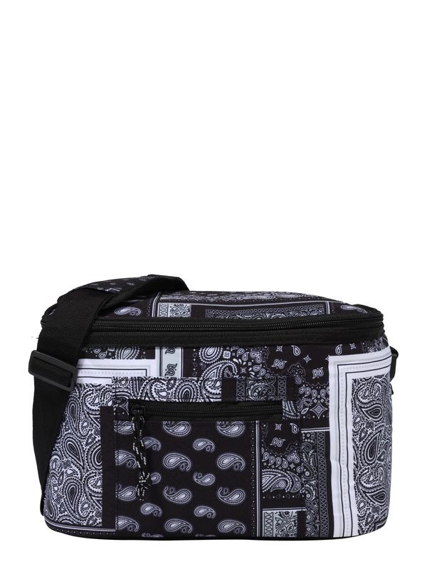 Urban Classics Urban Classics Чанта за през рамо тип преметка  черно / бяло