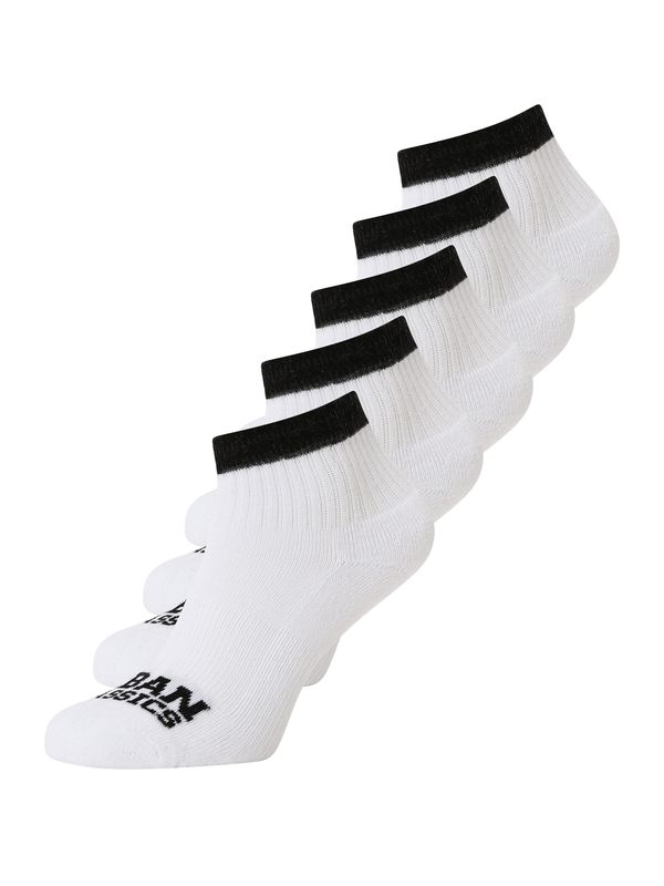 Urban Classics Urban Classics Дамски чорапи тип терлици  черно / бяло