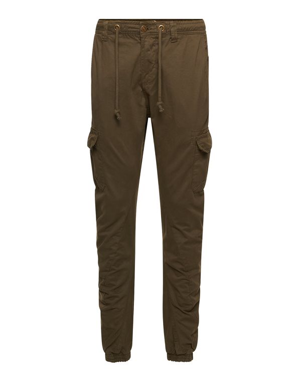 Urban Classics Urban Classics Карго панталон  тъмнокафяво