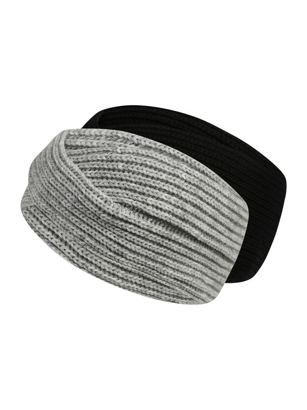 Urban Classics Urban Classics Лента за чело  сив меланж / черно