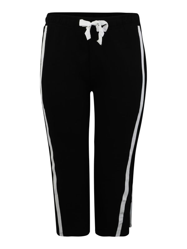 Urban Classics Urban Classics Панталон  черно / бяло