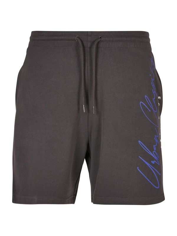 Urban Classics Urban Classics Панталон  синьо / таупе сиво / бяло