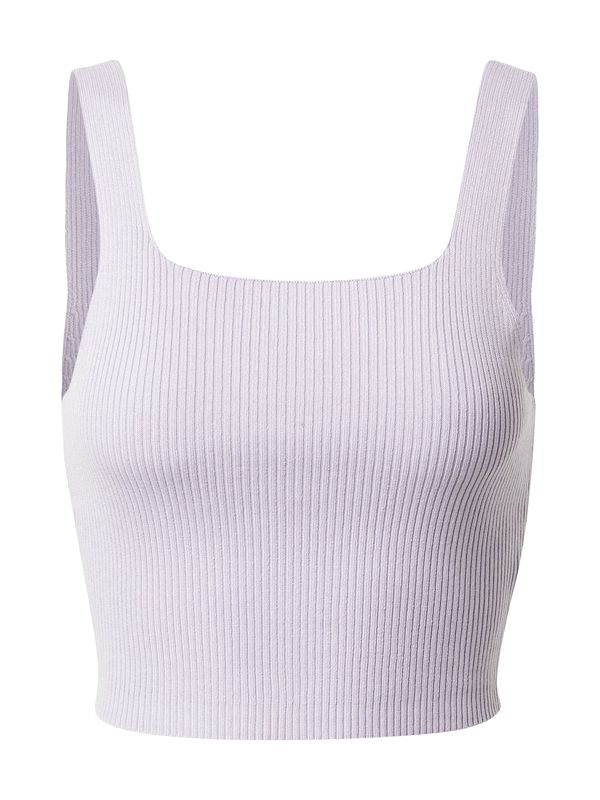 Urban Classics Urban Classics Плетен топ  пастелнолилаво