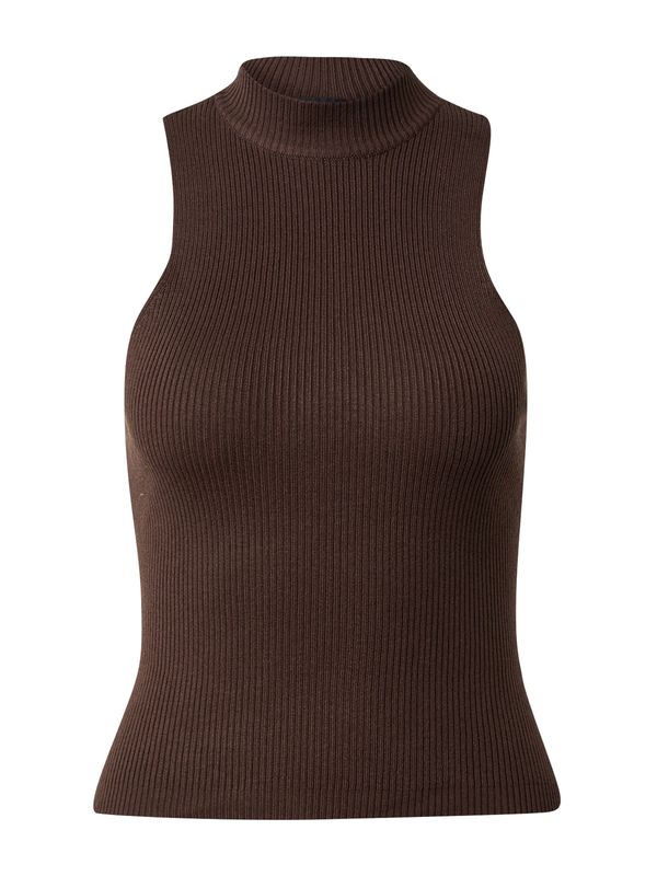 Urban Classics Urban Classics Плетен топ  тъмнокафяво