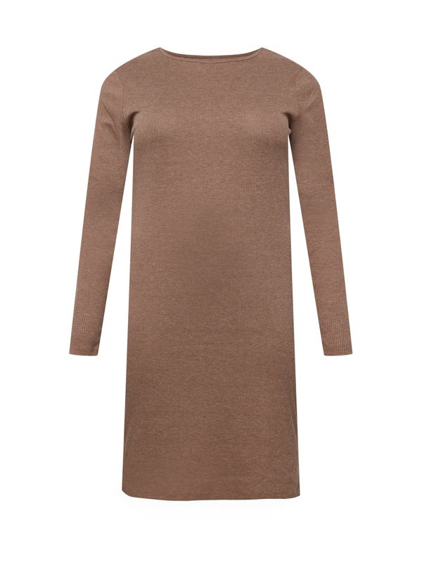 Urban Classics Urban Classics Плетена рокля  кафяво