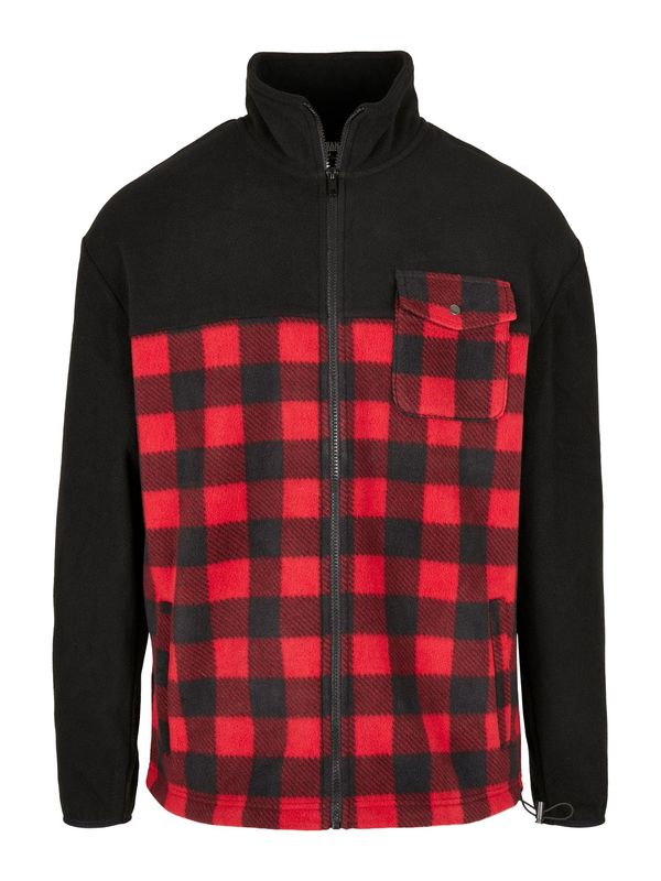 Urban Classics Urban Classics Поларено яке  червено / черно